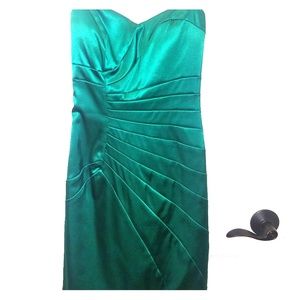 Beautiful emerald green dress